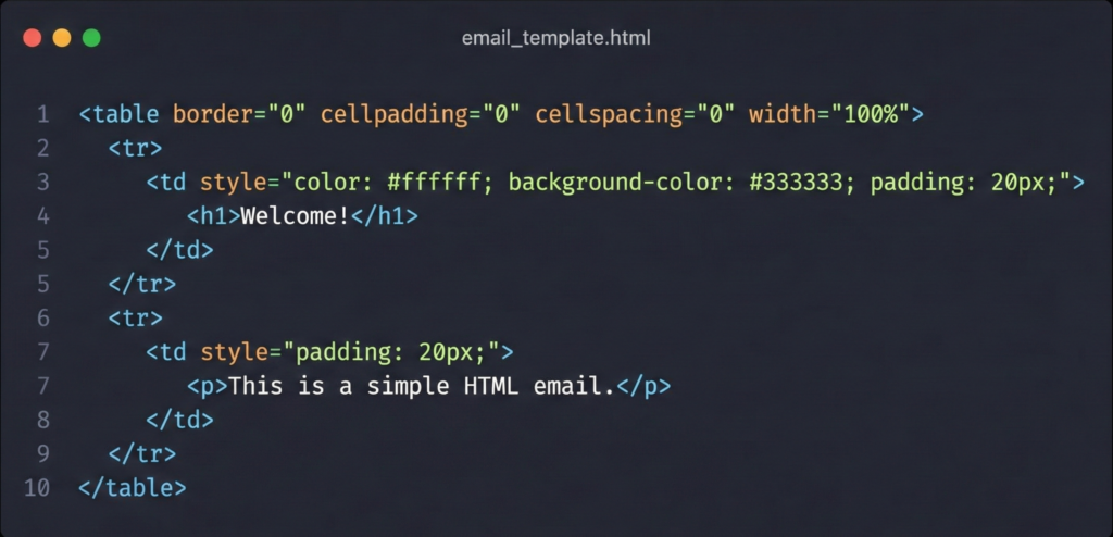 HTML para E-mail: Por que ainda usamos <table> em 2025?